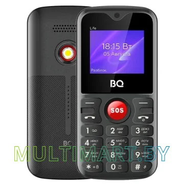 Мобильный телефон BQ-Mobile BQ-1853 Life (черный/красный)
